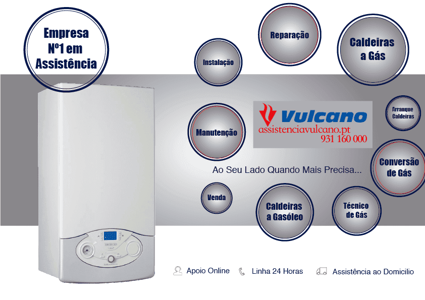 Assistência Caldeira Vulcano Anadia
